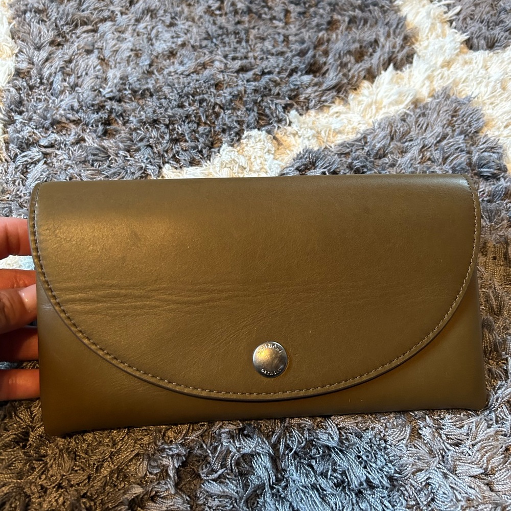 Shinola Birdy Large Snap Wallet